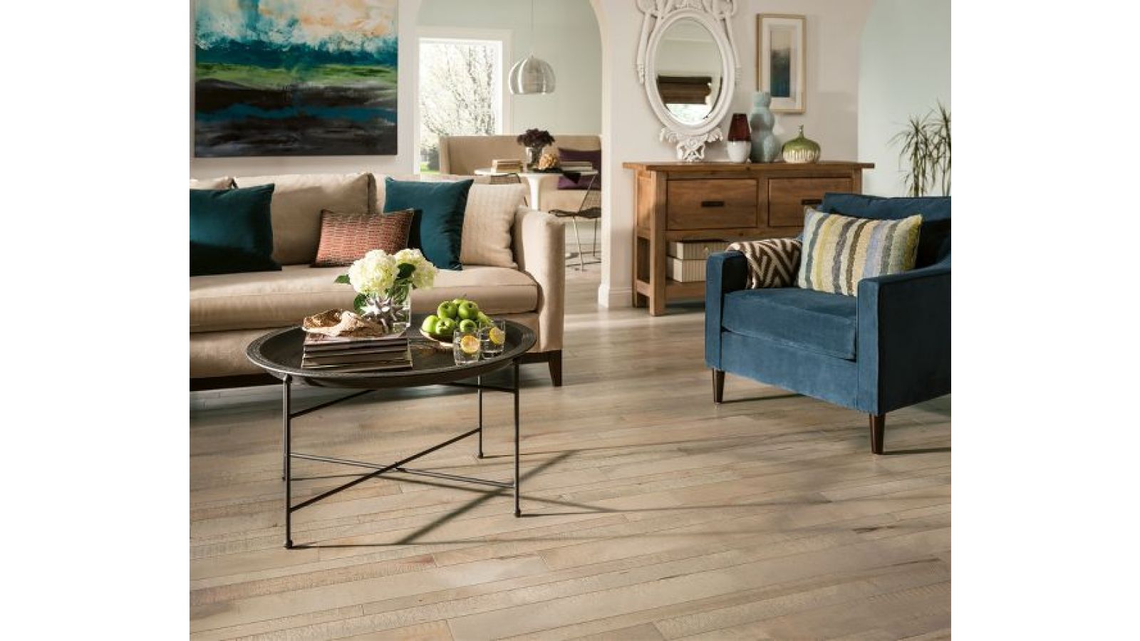 Armstrong Flooring, Artistic Timbers™ TimberCuts™ solid and TimberBrushed™ engineered hardwood 
